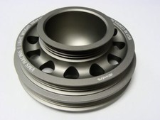 Vms Racing Light Weight Aluminum Crankshaft Pulley Oem Size 92-95 Civic Sohc D16