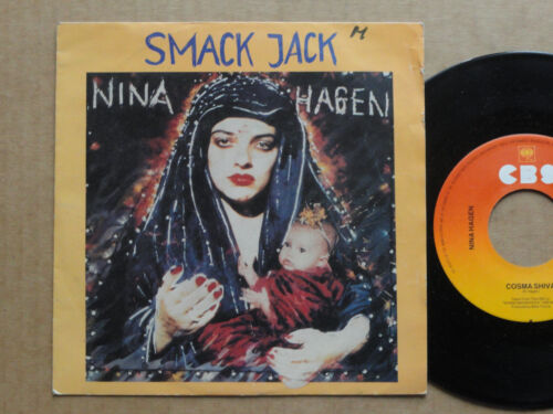  DISQUE 45T DE NINA HAGEN  " SMACK JACK " - Photo 1/2