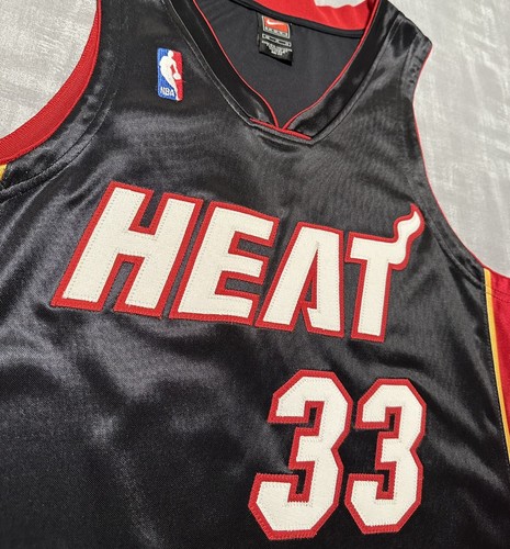 Authentic Vintage Nike NBA Miami Heat Alonzo Mourning Basketball Jersey - Picture 4 of 12