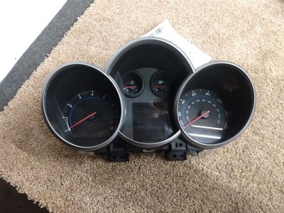 Speedometer MPH US Market With Black Cluster Opt B76 Fits 11 CRUZE 273832