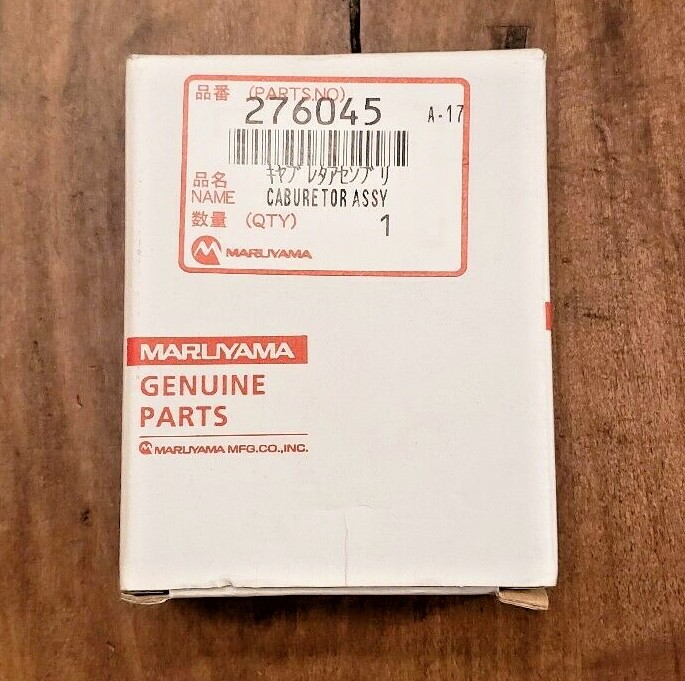 Maruyama Carburetor Carb Assembly BL9000 BL9000HA 276045 Genuine