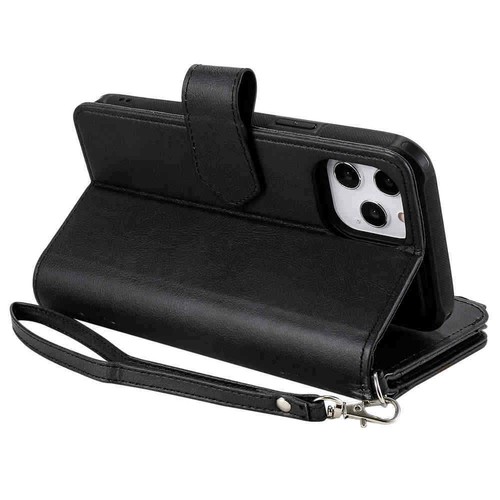 For iPhone 12 11 Pro Max SE 8 7 6s Magnetic Detachable Wallet Leather Case Cover - Picture 24 of 55