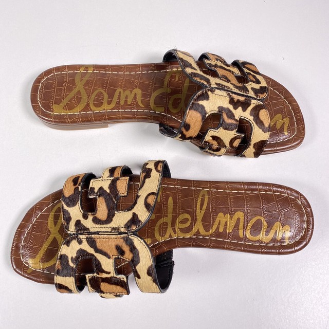 sam edelman leopard slides