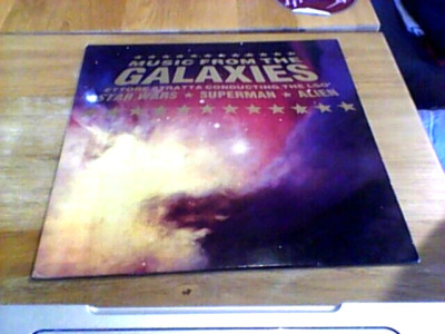 MUSIC FROM THE GALAXIES Ettore Stratta LSO LP 1988 Star Trek Star Wars Superman