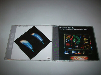 WILD BEASTS - 2 Promo CD Singles - BED OF NAILS & BRAVE BULGING BOUYANT...