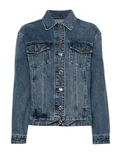 Michael Kors Men's Blue Button Denim Tucker Jacket SIZE XL Retail Price $425