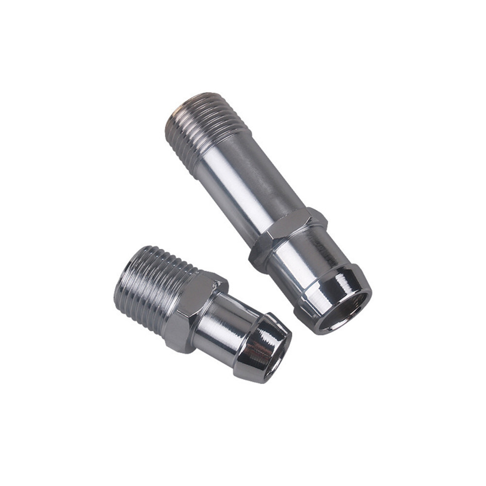 Heater Hose Fitting Set For SBC BBC Chevy 3/4" Water Pump 5/8" Intake