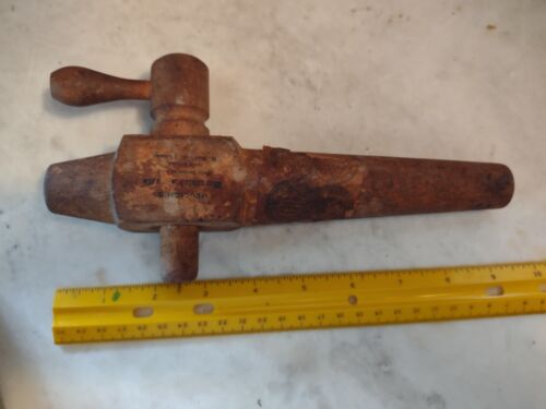 Vintage Wooden Barrel Tap Keg Beer Whiskey Wine Spigot - Picture 1 of 4