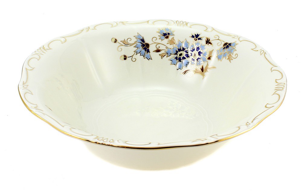 Zsolnay Cornflower Decor Round Serving Bowl eBay