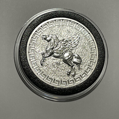 Pegasus Horse Collectible Coin 1 Troy Oz .999 Fine Pure Silver