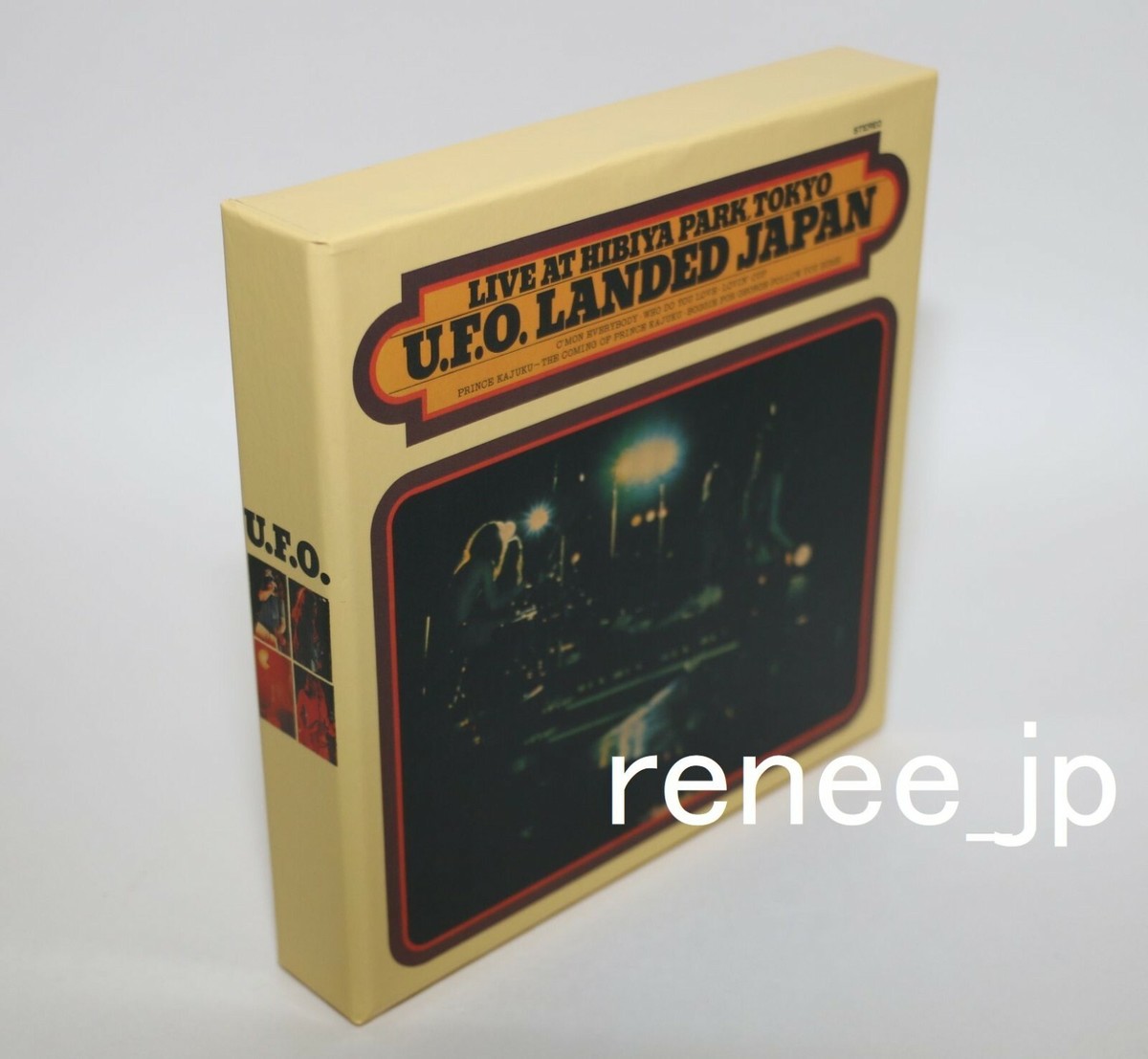 2018 UFO / JAPAN Mini LP Blu-spec CD x 3 titles + PROMO BOX 2018 UFO / JAPAN Mini LP Blu-spec CD x 3 titles + PROMO BOX