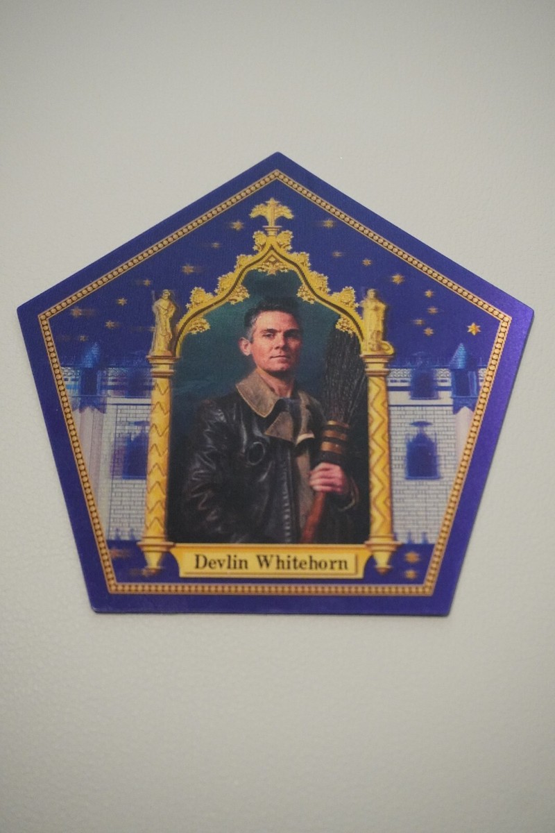 Harry Potter Chocolate Frog Card - Devlin Whitehorn | eBay