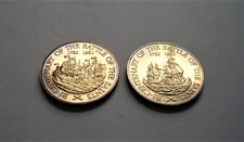 1982 BATTLE of the SAINTS 200th Ann Coins 🌟 Kitts Nevis $20 Saint Lucia $10 UNC