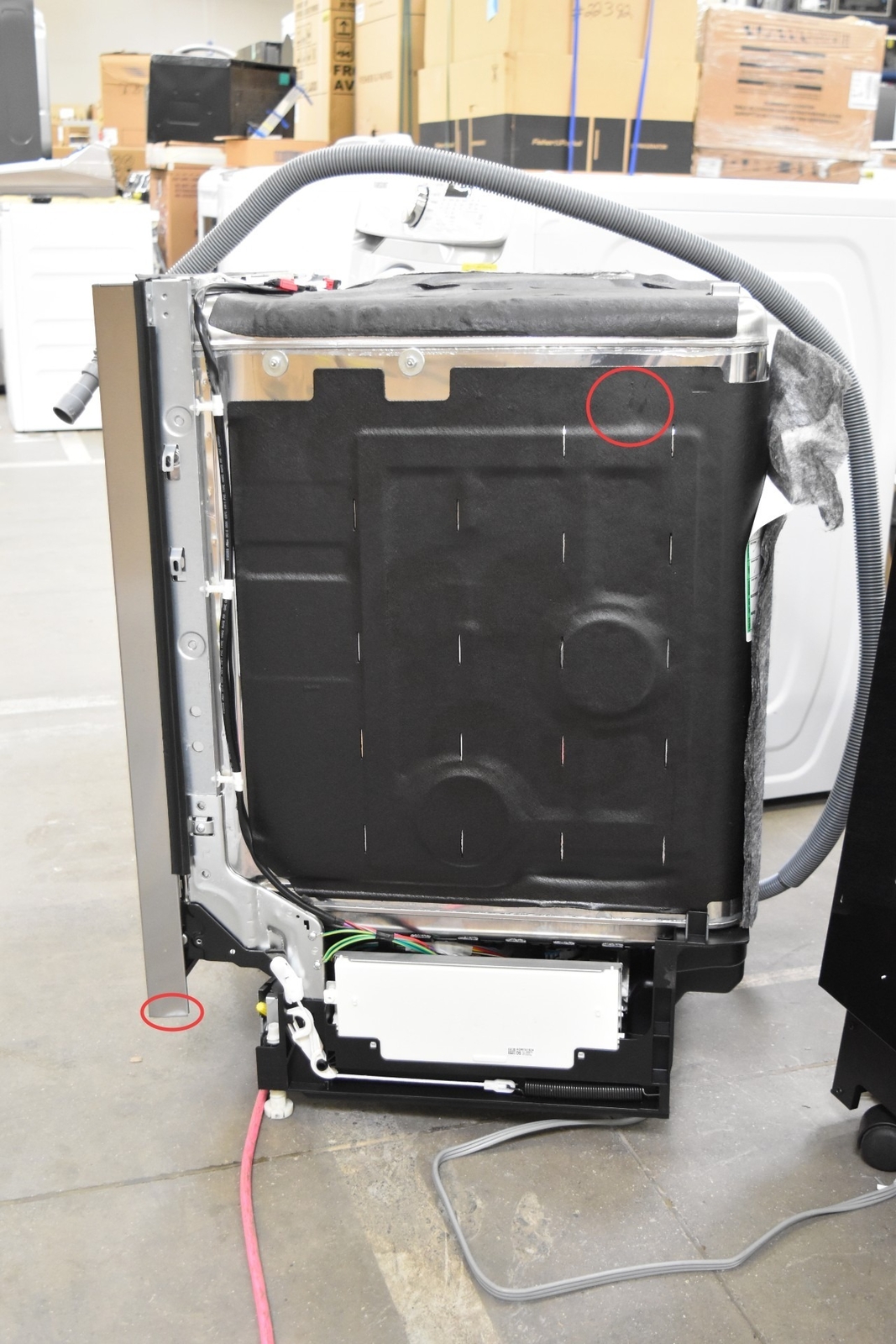 LG LDT7808SS 24" Stainless Steel Fully Integrated Dishwasher NOB