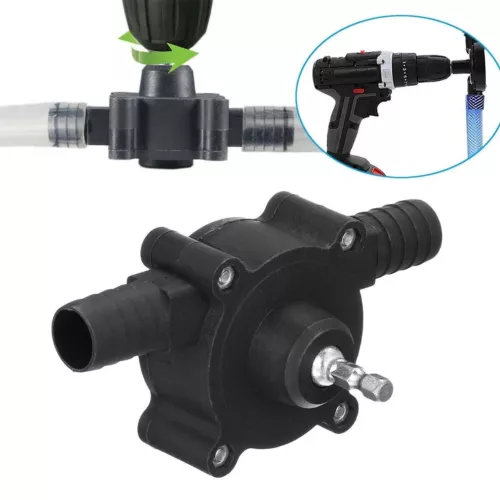 Bomba de agua alimentada por taladro de 20-40 L/min - Vástago hexagonal para taladro eléctrico, jardín - Imagen 1 de 11