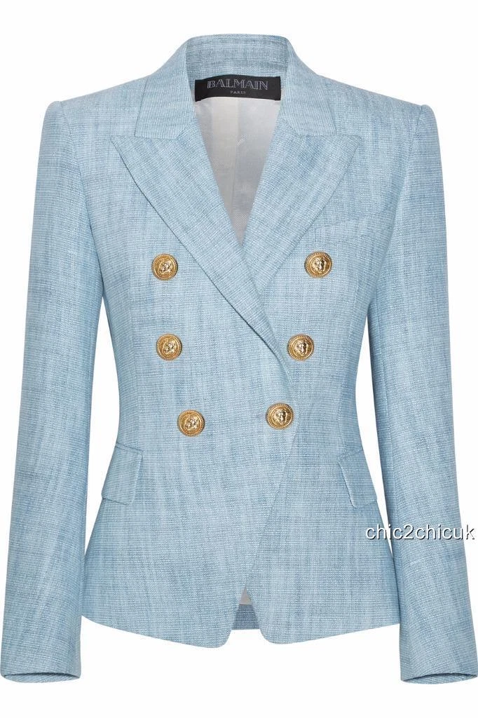 Balmain single hotsell button blazer