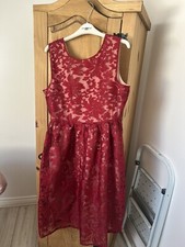 WOMENS PARTY/EVENT/WEDDING DRESS SIZE 12. WORN ONCE.