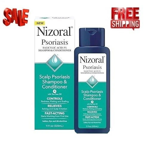 Nizoral Scalp Psoriasis Shampoo & Conditioner, 11 Ounce