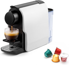 Compact Mini Espresso Machine For Ns Pods 20 Bar Pressure 22 Oz Tank