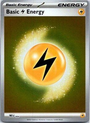 Basic Lightning Energy (Cosmos Holo) Common 004 Holo SVE: Scarlet & Violet Energ