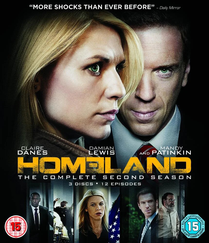 Homeland Season 2 Blu-Ray