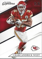 2016 Prime Signatures #3 Charcandrick West - FB