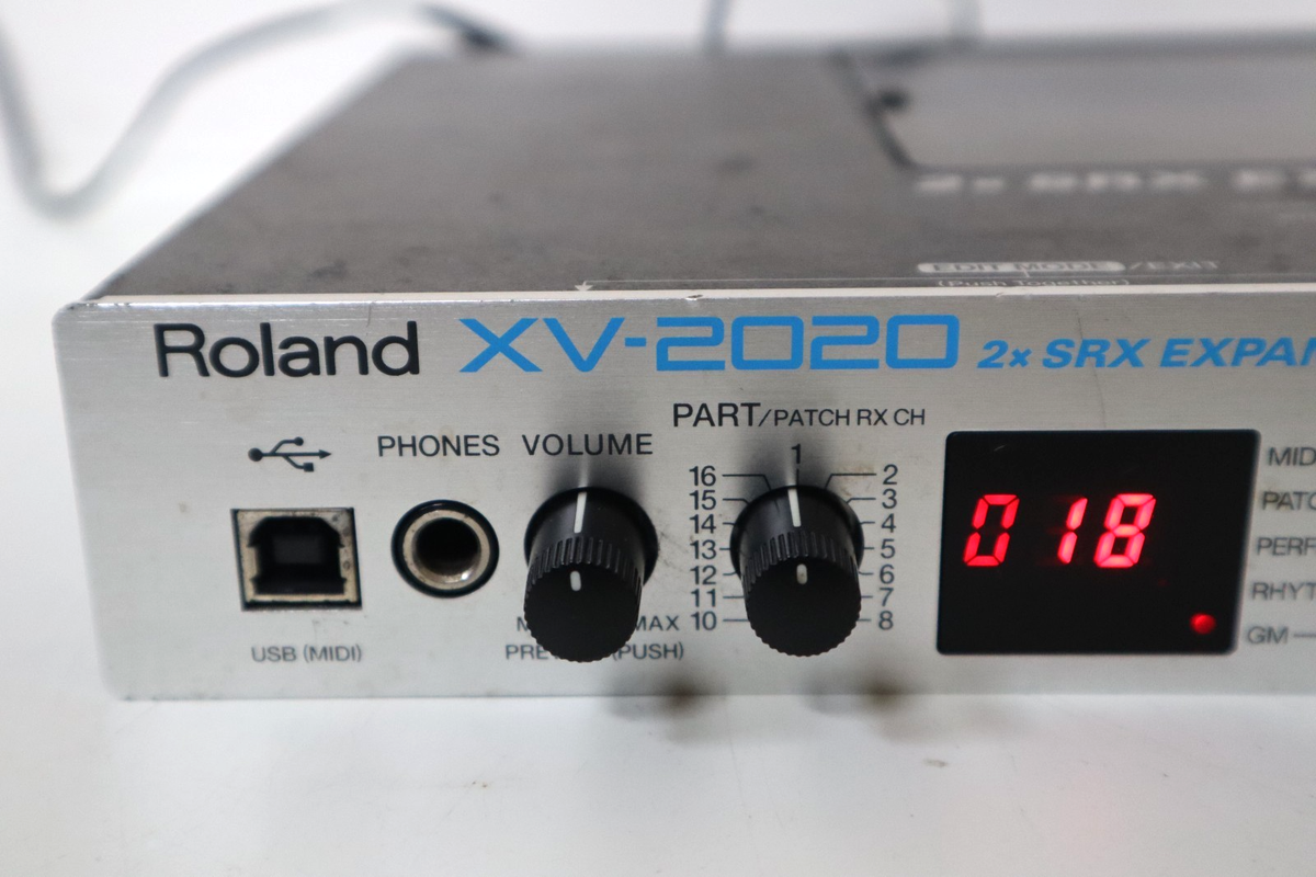 Roland Xv-2020 64 Voice 2x SRX Expansion Synthesizer Midi Module