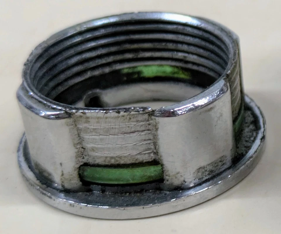 Ignition Switch Bezel Fits 1965-66 Chrysler 300 Newport New Yorker C Body Mopar - Image 2 of 3