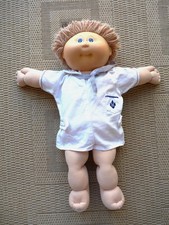 Vtge Coleco Cabbage Patch Doll. Xavier Roberts 1988. Boy.  Original Sailor Suit.