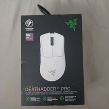 Razer DeathAdder V3 Pro Wireless Gaming Mouse, Fast Optical Switches White 