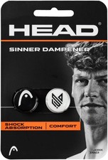 HEAD Sinner Dampener &ndash; Rubber Arm Comfort, One Size, Black/White