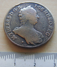 Madonnentaler Maria Theresia 1763 Silber Patrona Ungarn Österreich
