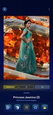 TOPPS DISNEY COLLECT DIGITAL Chrome Jasmine Legendary 