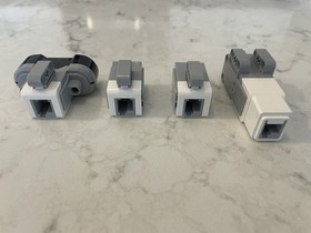 LEGO EV3 MINDSTORM MECHANICAL PARTS: MOTORS, SENSORS, WIRES, USED/UNTESTED