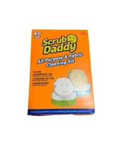 Scrub Daddy All Purpose & Fabric Cleaning Kit Four Piece Set 