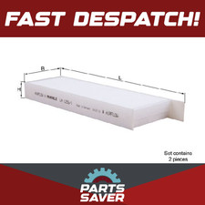 Pollen / Cabin Filter LA1256/1/S Mahle 9833350880 72554115 LAK12561S Quality New