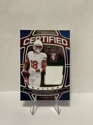 2024  Totally Certified Certified Baller Marvin Harrison Jr. #CB-MHJ Patch /75