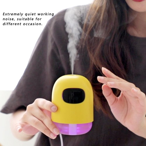 Mini Humidifier Multifunctional Dual Mode Auto Shutoff 200ml Mood Lights Por NEW - Imagen 9 de 12