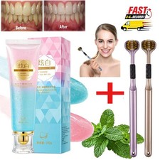 Niacinamide Whitening Toothpaste,Natural Niacinamide Toothpaste 2pcs Toothbrush