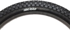 Kenda KRad Tire 20 x 2.125 TPI 60 PSI 65 Clincher Wire Black Reflective BMX