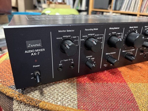 Sansui AX-7 Sound Consolette Audio Mixing Verstärker Vintage 1977 Hi End Like eB