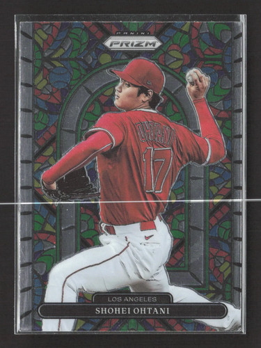 2022 Panini Prizm Baseball Stained Glass Shohei Ohtani #SG-3