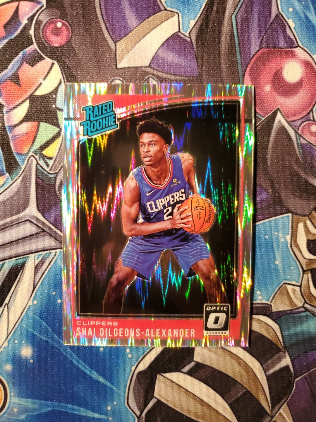 2018-19 Shai Gilgeous-Alexander Panini Donruss Optic Rated Rookie Shock #162 SEE