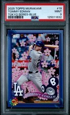 🔥🔥🔥PSA 9🔥🔥🔥2025 Topps Murakami TOMMY EDMAN Tokyo Series Blue /150