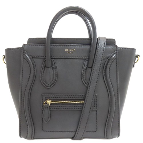 CELINE  Luggage nano 2 WAY Handbag Calf  Ladies [Used]