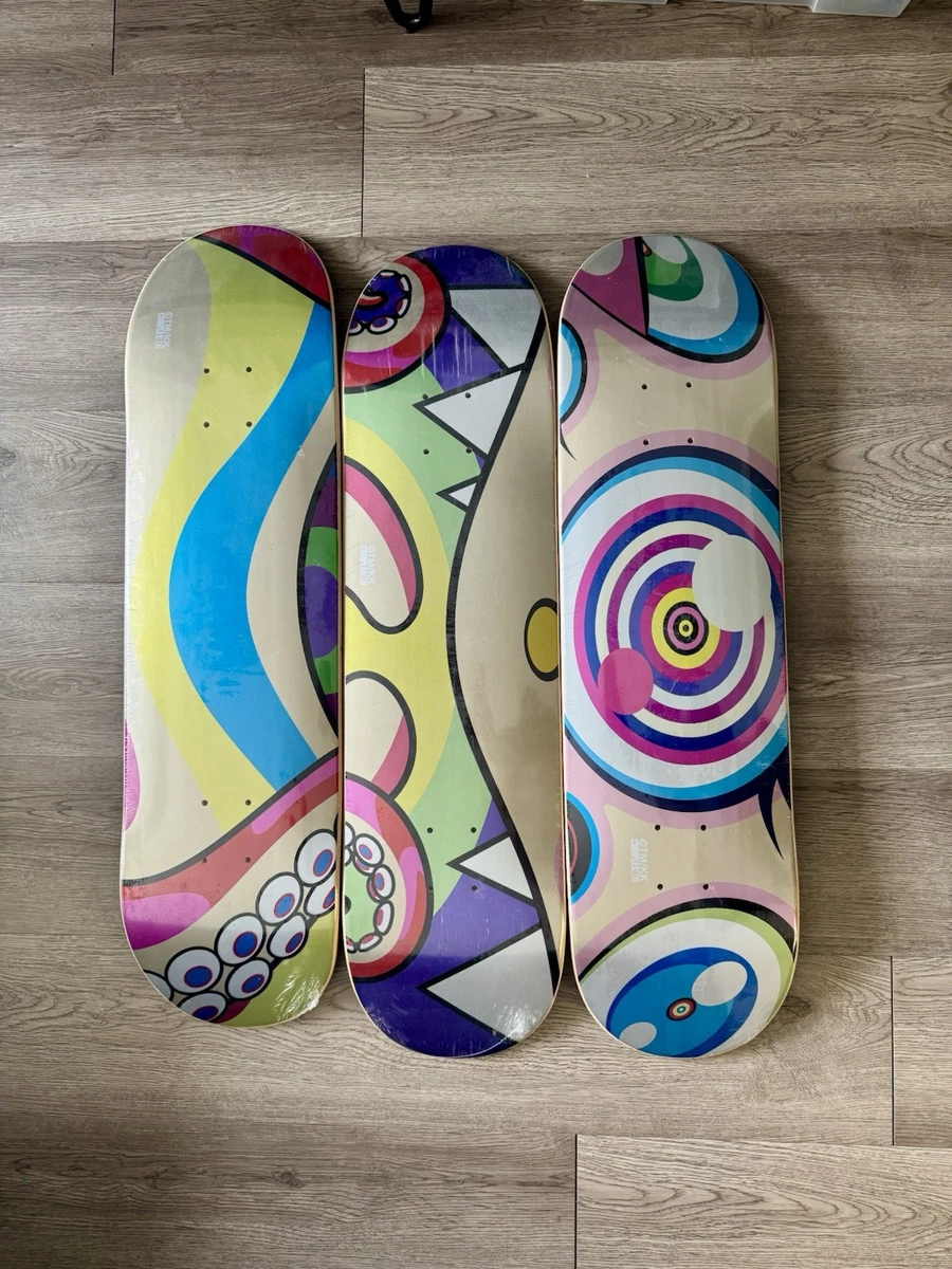 村上隆在滑板甲板| eBay