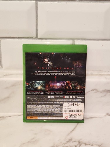 Doom (Microsoft Xbox One, 2016) - Tested - Picture 2 of 3