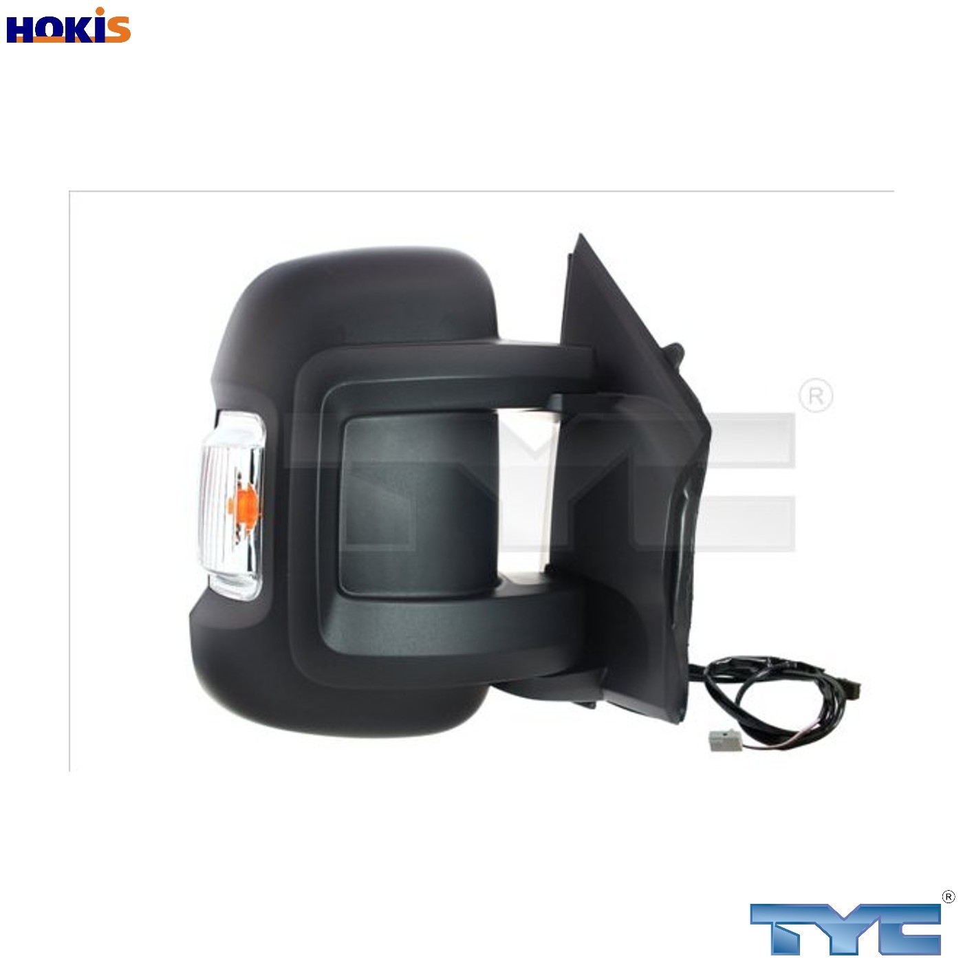Fits TYC O�WIETLENIE 309-0176 FT DCATO III 2006-ON MIRROR LH ELEC W/BLINKER 16W - Image 3