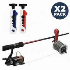 Fishing Line Spooler 2 pack   Portable Line Winder for Spinning  Baitcaster