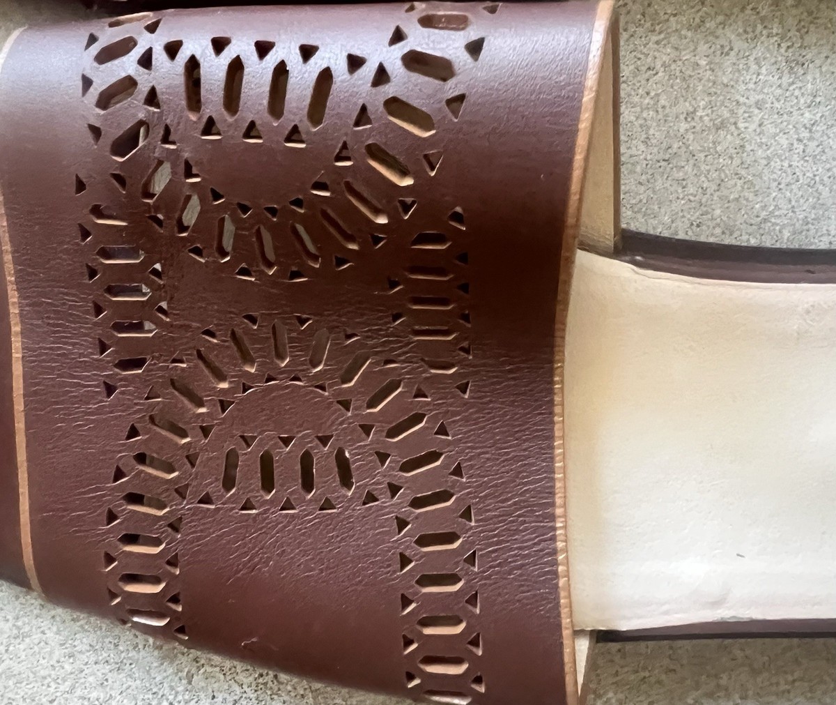 Tod's Laser-Cut Open-Toe Sandals View 3